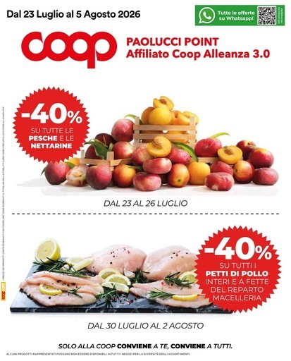 Volantino Coop