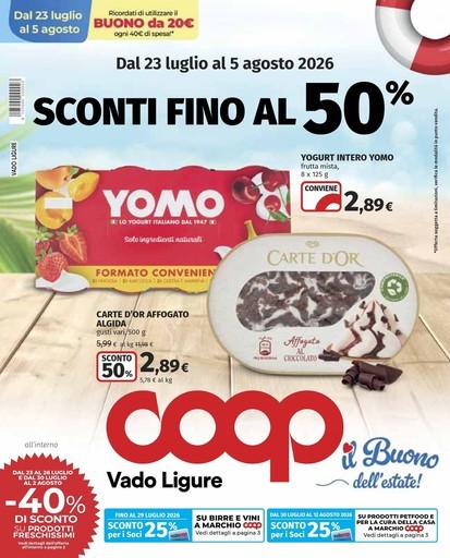 Coop - Sconti fino al 50%