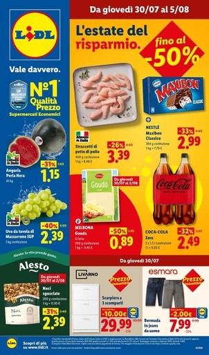 Volantino Lidl