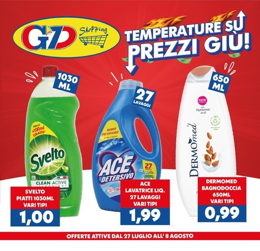 Volantino G e D Shopping