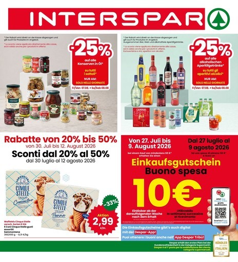 Volantino Interspar