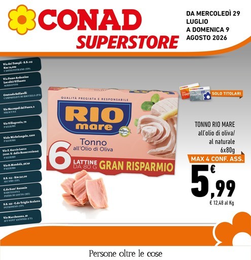 Volantino Conad Superstore