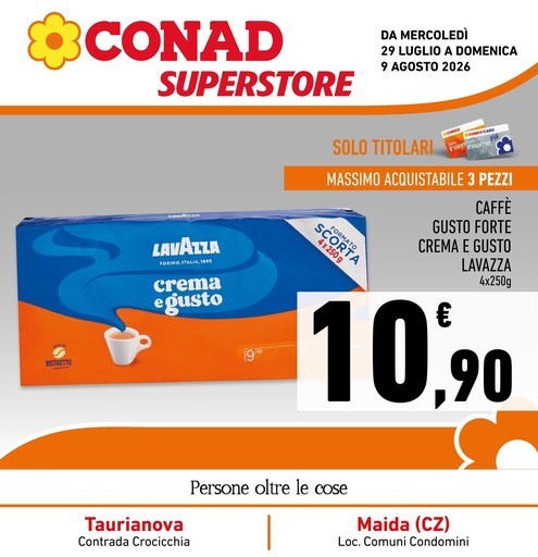 Volantino Conad Superstore