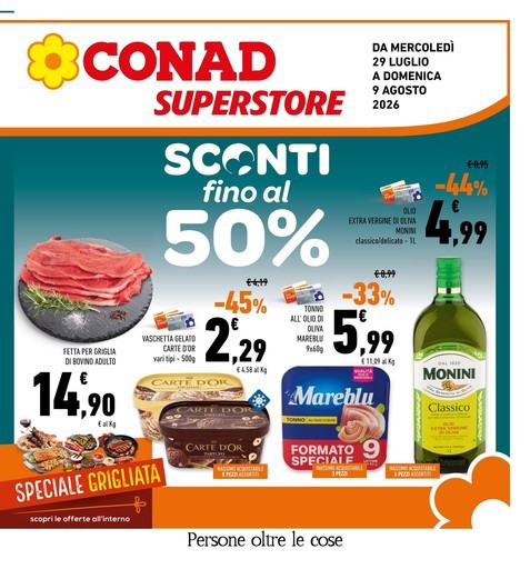 Volantino Conad Superstore