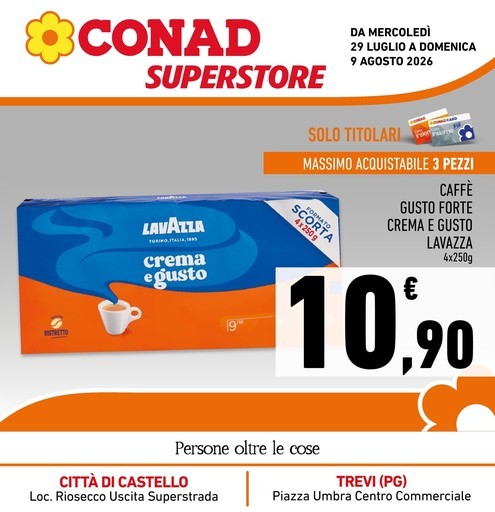 Volantino Conad Superstore