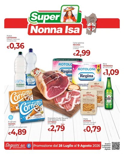 Volantino Supermercati Nonna Isa