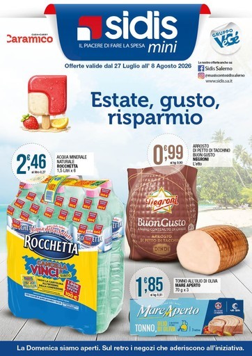 Sidis - Estate, gusto, risparmio