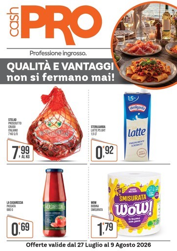 Volantino Cash pro