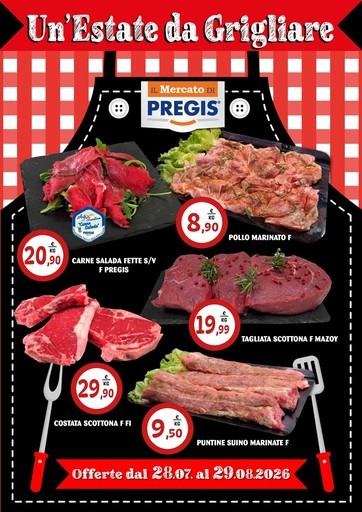 Il Mercato di Pregis - Un'estate da Grigliare