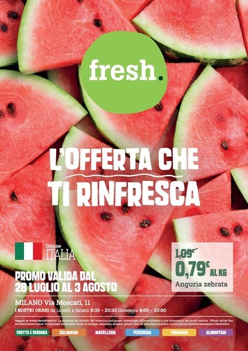 Banco Fresco - L'offerta che ti rinfresca