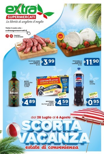Extra Supermercati - Scorta vacanza