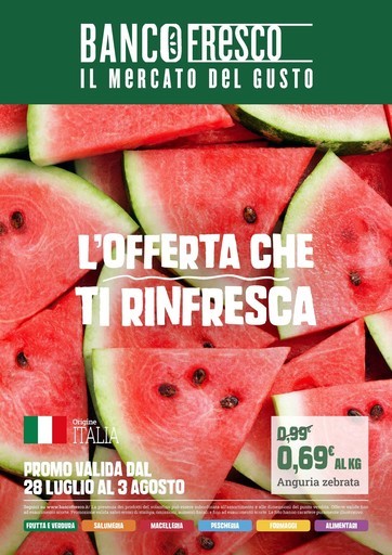 Banco Fresco - L'offerta che ti rinfresca
