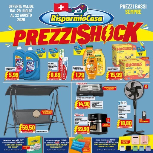 RisparmioCasa - Prezzi shock