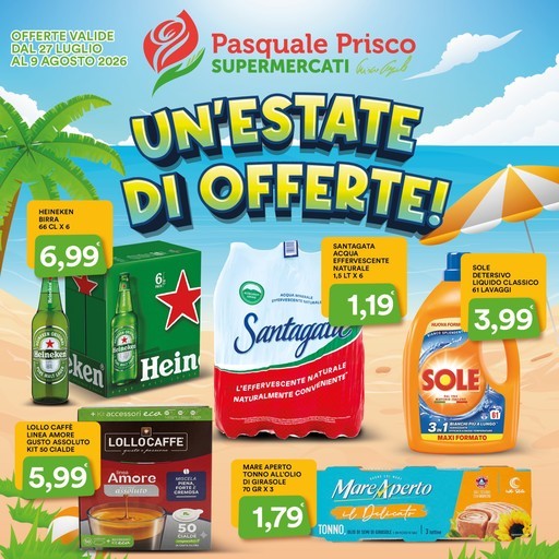 Supermercati Prisco - Un'estate di offerte!