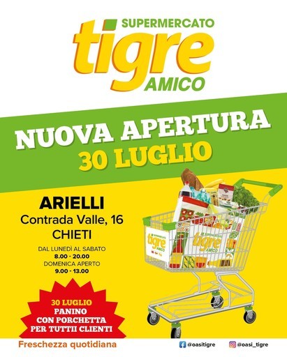 Tigre Amico - Nuova apertura