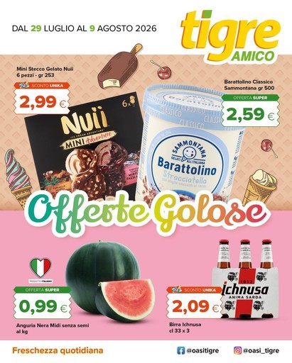 Tigre Amico - Offerte golose