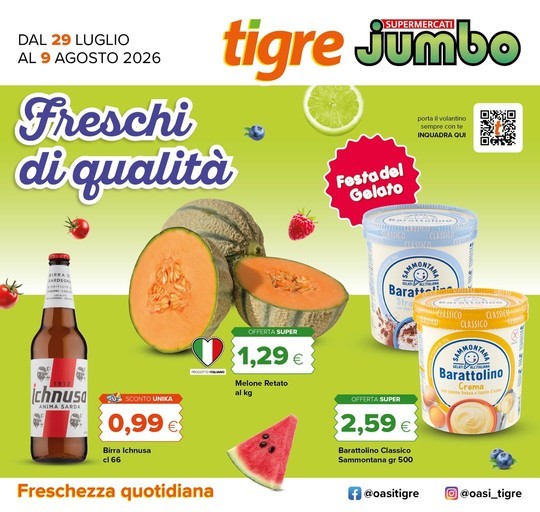 Volantino Tigre