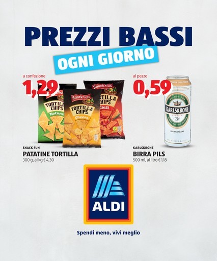 Volantino Aldi