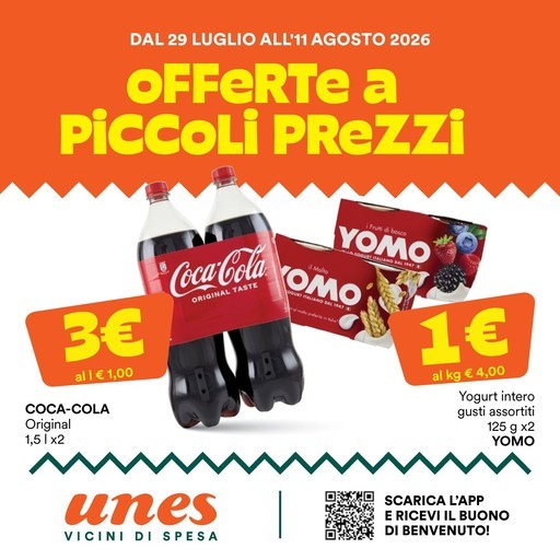 Volantino Unes