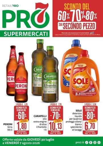 Volantino PRO7 Supermercati