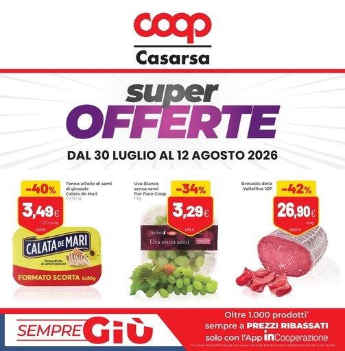 Volantino Coop