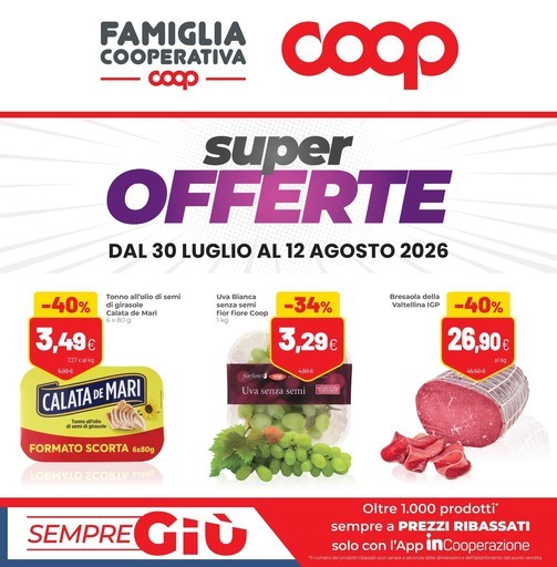 Volantino Coop