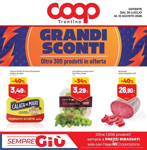 Volantino Coop