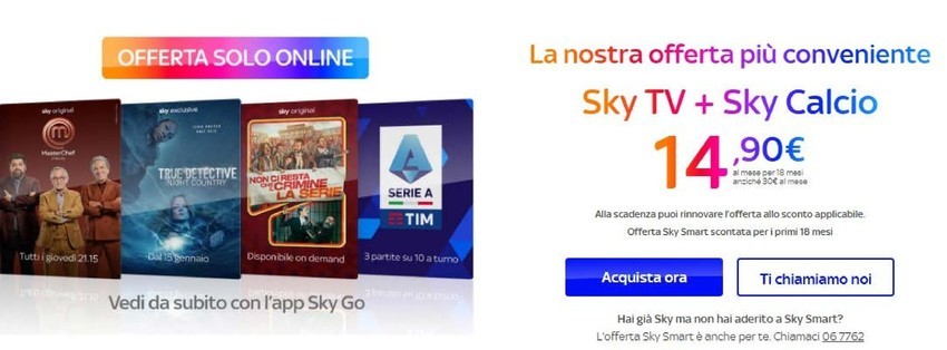 Volantino Sky
