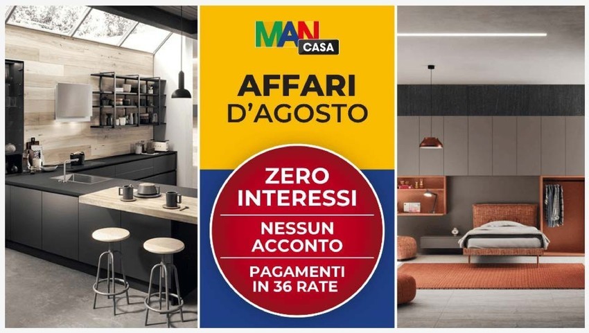 ManCasa - Affari d'agosto