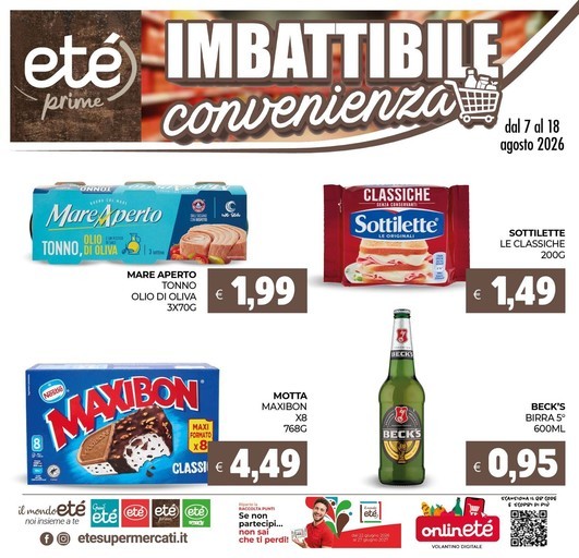 Volantino Etè