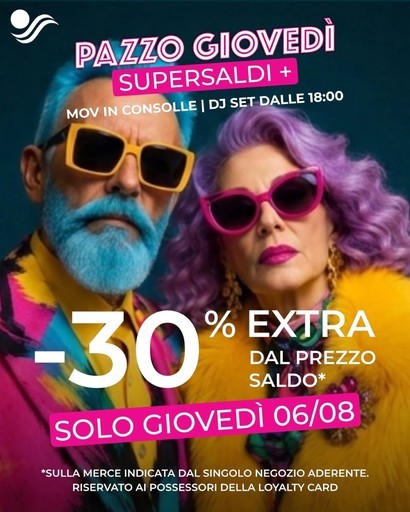 Mondovicino Outlet Village - -30% extra dal prezzo saldo
