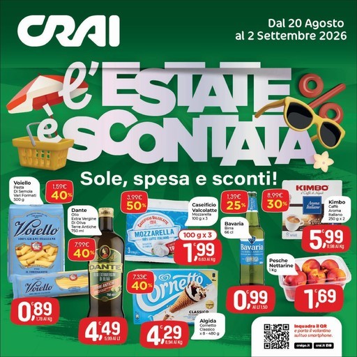 Crai - l estate è scontata