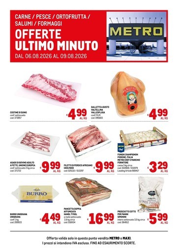 Volantino Metro
