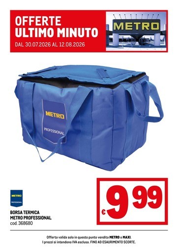 Volantino Metro