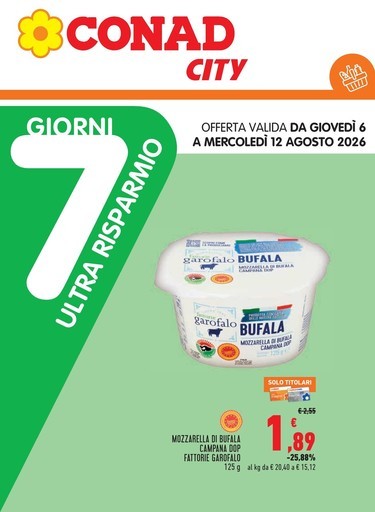 Volantino Conad City