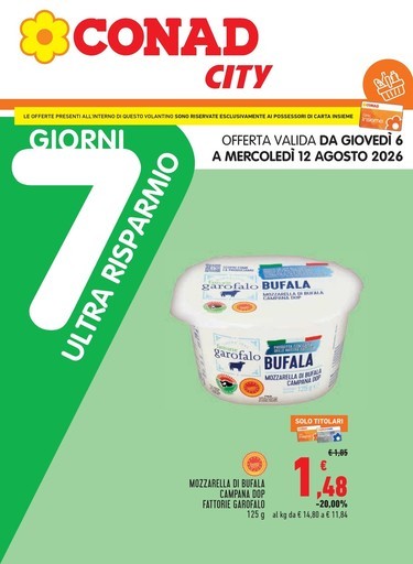Volantino Conad City