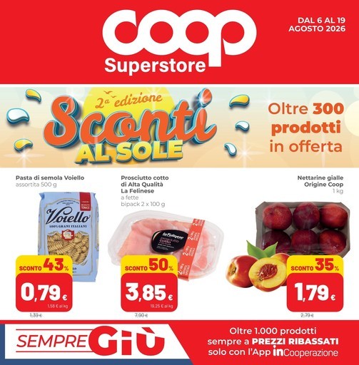 Volantino Coop Alleanza Superstore