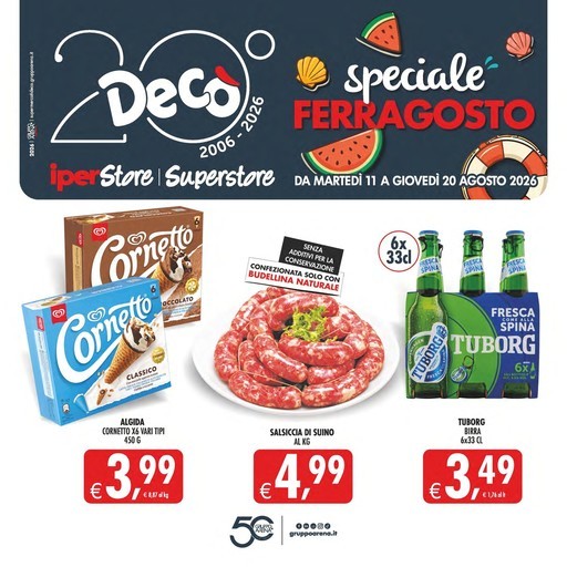 Volantino Deco