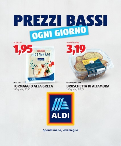 Volantino Aldi
