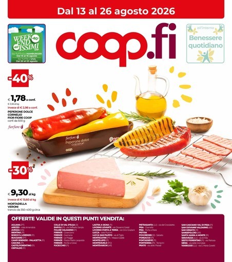 Volantino Coop