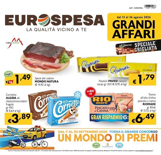 Volantino Eurospesa