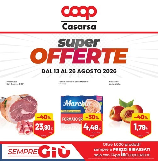 Volantino Coop
