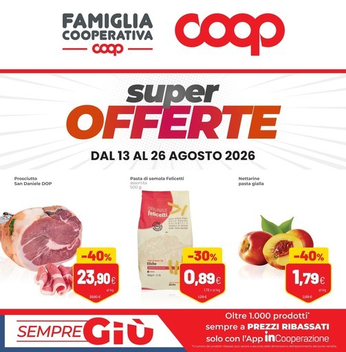 Volantino Coop
