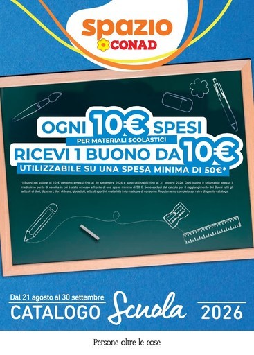 Volantino Spazio Conad