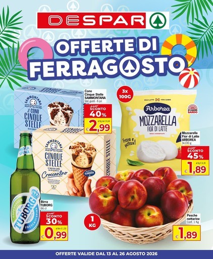 Despar - Offerte di Ferragosto