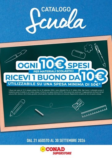 Volantino Conad Superstore
