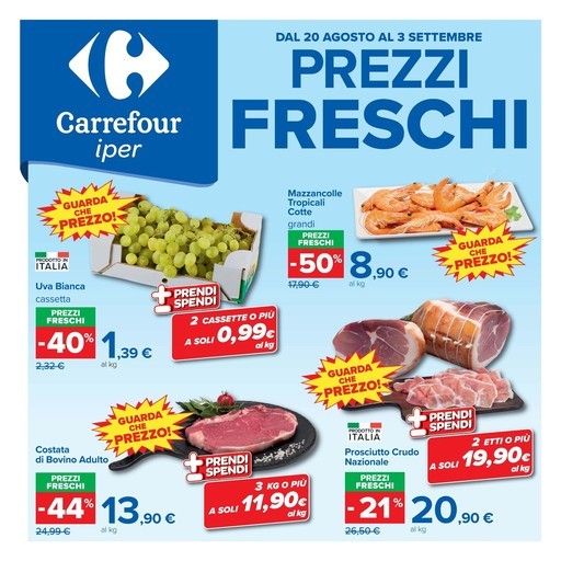 Carrefour Iper - Prezzi Freschi