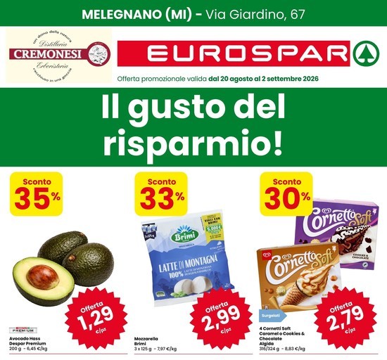 Eurospar - Il gusto del risparmio!
