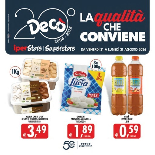 Volantino Deco