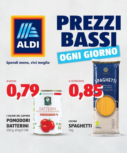 Volantino Aldi